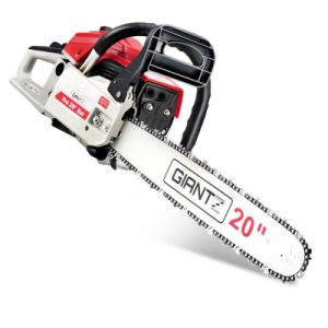 Giantz 58CC Commercial Petrol Chainsaw - Red & White