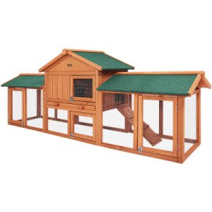 Hutch Hutches Large Metal Run Wooden Cage Chicken Coop Guinea Pig