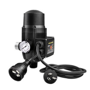 Giantz Adjustable Automatic Electronic Water Pump Controller - Blac