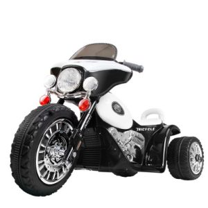 Rigo Kids Ride On Motorbike Motorcycle Toys Black White