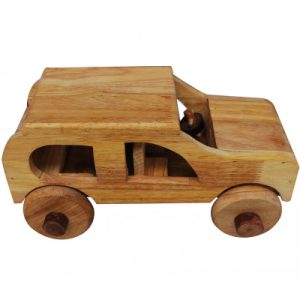 Natural Wooden Car