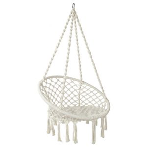 Gardeon Hammock Chair Swing Bed Relax Rope Portable Outdoor Hanging Indoor 124CM